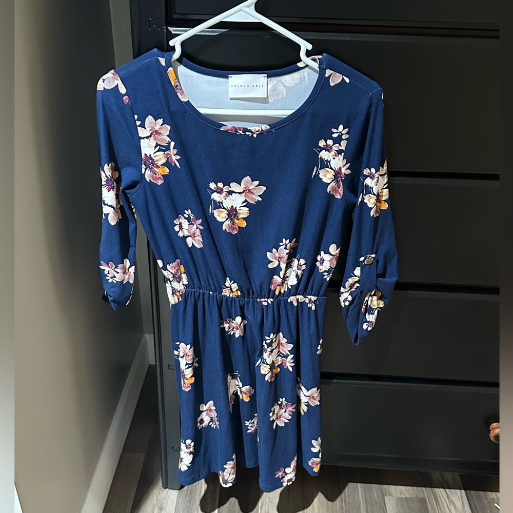 French Grey dress size small